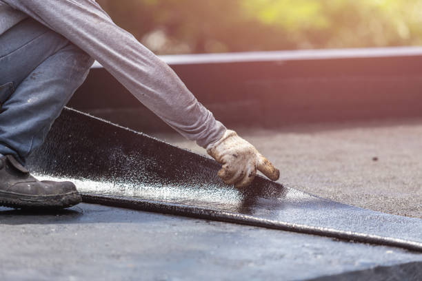 Professional Emergency Waterproofing technician working in College Park, MD